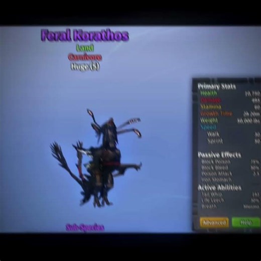 Top best and power full creatures in creature of sonaria! (Roblox)
