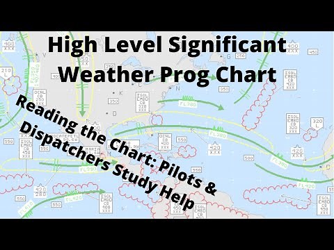 High Level Significant Weather Prog Chart Review Airline Pilot & Aircraft Dispatcher Interview Prep
