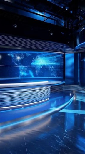 Blue news background HD | Blue 02 | green screen video | GreenTube