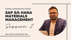SAP S/4 HANA Beginners Online Course| SAP MM Training (Session 2) | Deployment Adoption Options | Gaurav Learning Solutions ✅