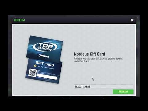 Top Eleven | How to Use a Redeem Code | Check Description