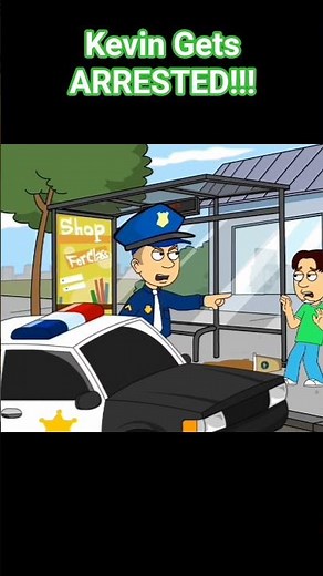 Kevin Gets ARRESTED #animation #goanimate #goanimategrounded
