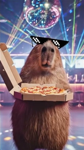 I Love Pizza Song! 🍕🎶 (Capybara Club Remix)