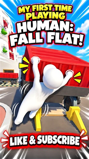 My First Time Playing Human: Fall Flat Was a Disaster! 😂