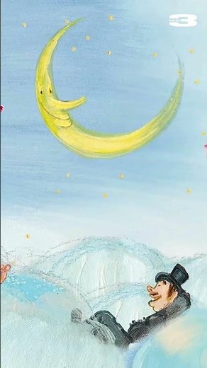 🌙 „Guter Mond, du gehst so stille“ – Schlaflied für Kinder 💤✨ | 3Berlin #3Berlin #Kinderwelt #Schlaf