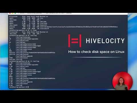 How to check disk space on Linux (df, du, find) | Hivelocity tech tips