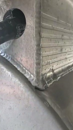 Locating a leak in a pontoon boat.