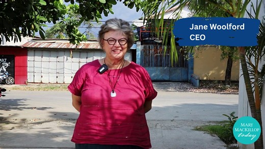 A Christmas message from Jane Woolford - the gift of opportunity brings a chance for children, parents and teachers to learn and thrive. Thank you from all of us at Mary MacKillop Today for your generosity and compassion. ✨ We wish you a very blessed and Merry Christmas! 💙 Obrigada Barak! | Mary MacKillop Today