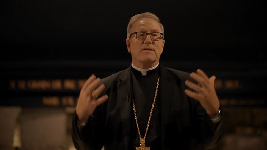 Friends, it is here in the charged and spiritually rich crypt beneath the Basilica of Saint-Denis that many of the French monarchs are buried. As I celebrated Mass at the high altar of Saint-Denis, I was mindful of all the extraordinary moments in the history of this country and of the Church. Keep praying for us as we document the power of the Gothic cathedrals. God bless you all! | Bishop Robert Barron