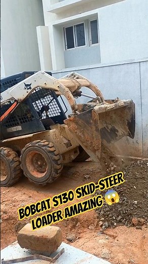New 😊 Bobcat S130 skid-steer loader amazing video