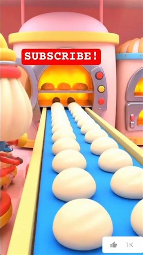 How Bread Is Made in 3D Cartoon 🍞✨