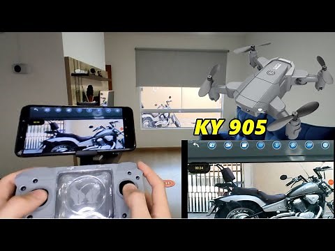 Drone KY 905 Primeiro voo e testes - MINI DRONE PARA INICIANTES