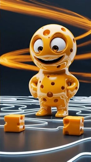 ✨ Cheese Monster Breaks Free 🧀⚡ | Epic Funny 3D Animation Short