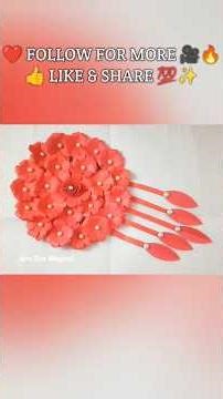 Paper Se Beautiful Wall Hanging Banane Ka Naya Tarika 😍 | Easy Paper Craft Wall Decor DIY #diycraft