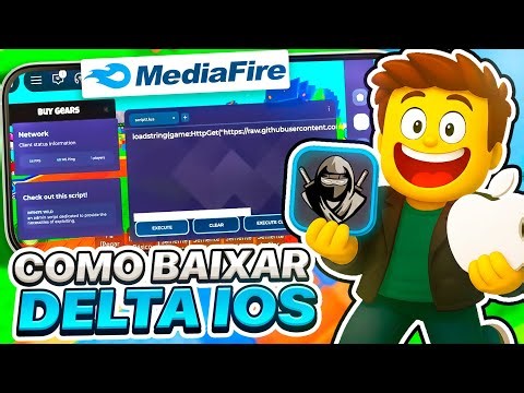 ✅COMO BAIXAR Executor DELTA iOS no IPHONE OU IPAD ATUALIZADO SEM KEY 100% ANTI BAN