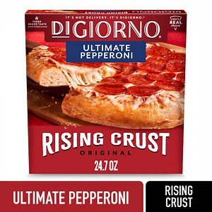 DiGiorno Rising Crust Cheese and Pepperoni Pizza, 24.7 oz (Frozen)