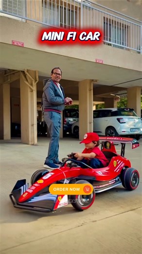 Kids Mini F1 Battery Operated Car with Remote 🏎