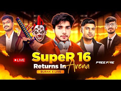 Asia Clash Emulator Cup🏆 Tournament ⚡ Super 16 🚀ft- NXT, NG, OTS, JG, - free fire live