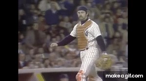 Thurman Munson 1977 World Series Highlights on Make a GIF