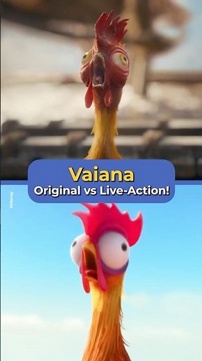 Vaiana Live Action VS Original!