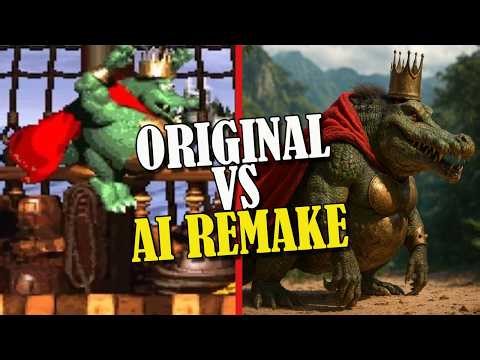 Donkey Kong Country: The AI ​​has created something truly disturbing