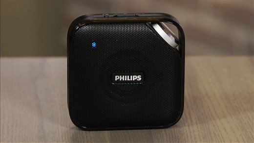 Philips BT2500: Budget Bluetooth speaker in a slim package - Video