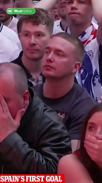 Despair to relief to despair again: England fans react to goals in London