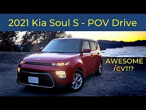 POV Car Review - 2021 Kia Soul S with Binaural Sound. Is A CVT Ever The Solution?