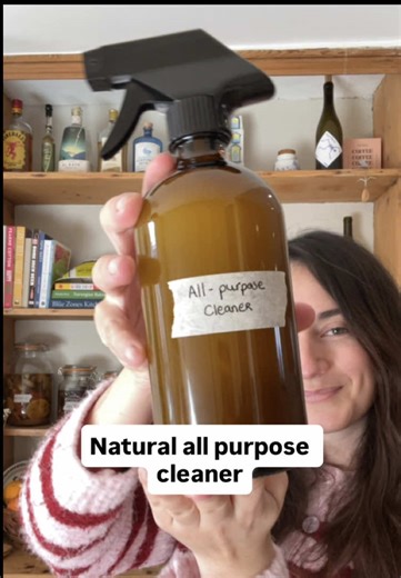 Homemade Natural All-Purpose Cleaner Recipe