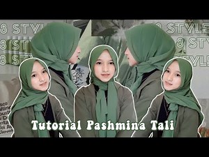 TUTORIAL HIJAB PASHMINA TALI | 8 STYLE | Gampang Banget!! | Tutut Arinda Herawati