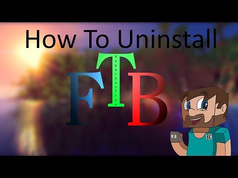 ★ Minecraft Tutorial - How to Uninstall Feed The Beast - Tutorial ★