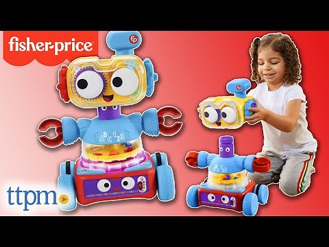 YOU CAN TAKE THIS ROBOT APART! 4-in-1 Ultimate Learning Bot from Fisher-Price