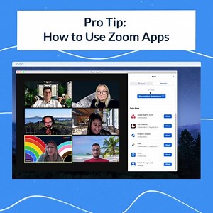 Have you tried Zoom Apps yet? Check out how to get started and choose from 50 apps to enjoy in your meetings! 🚀 #ZoomProTip | Zoom