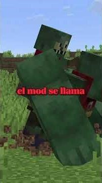 El MEJOR MOD de Plantas vs Zombies en MINECRAFT 🤪🔥 #minecraft #shorts #pvz