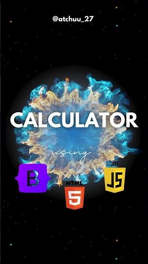 Calculator by using html bootstrap CSS Javascript,#bootstrap #css #javascript #calculator