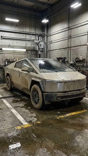 DIRTY Tesla Cybertruck to SHINY BEAST 🤯 | Satisfying Wash Transformation!