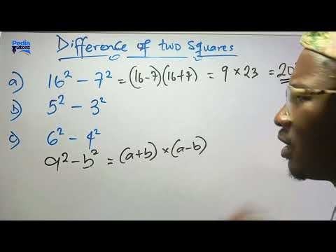 How to Solve Difference of Two Squares—Can You Solve the Last One?