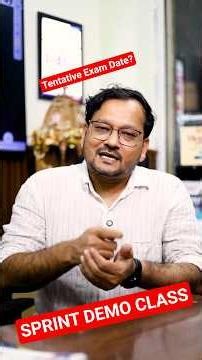 72nd Tentative Exam Date? | Biology by Rohit Sir | SPRINT 4.0 | Class starts Tomorrow |