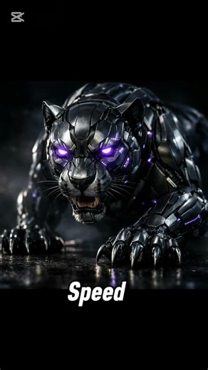 “Cyber Panther vs Robot Dog… Who Wins? 🐆⚡🐕”