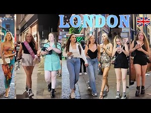 🇬🇧 LONDON NIGHTLIFE 2025 EXPLORE SOHO , LIVERPOOL STREET & NIGHT CLUBS WALKING TOUR 🔥🔥