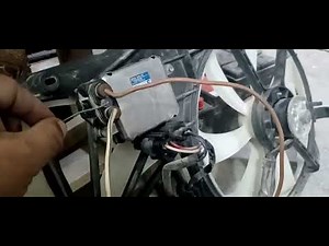 New Model Toyota Lexus Radiator And Air conditioner Fan Motor ECU(Module)How Test And Wiring Diagram