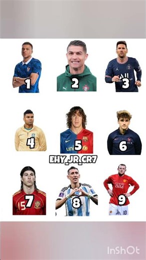 Choose your favorite player (part 15) #football #footballedits #footballshorts #footballskills #e...