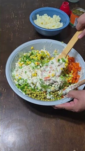 Easy and delicious creamy chicken salad in minutes 😋🥗