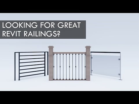 Revit Family Download | Best Revit Railing Families Available! - A Quick Tour