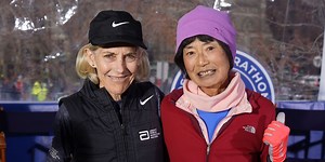 Joan Benoit Samuelson and Mariko Yugeta Had an Emotional Meeting in Boston
