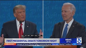 How Trump, Biden are polling ahead of the first presidential debate