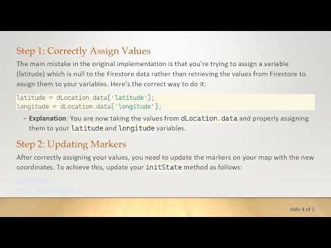 How to Retrieve Data from Firestore and Pass it to a Variable in Flutter