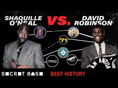 Shaq's 10-year beef with David Robinson included the pettiest 71-point game and one huge lie