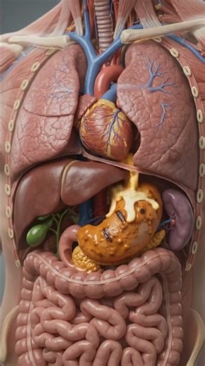 🍛 What Happens Inside Your Body After Eating Butter Chicken & Garlic Naan? | 3D Digestion