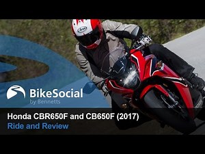 Honda CBR650F and CB650F (2017) - Review